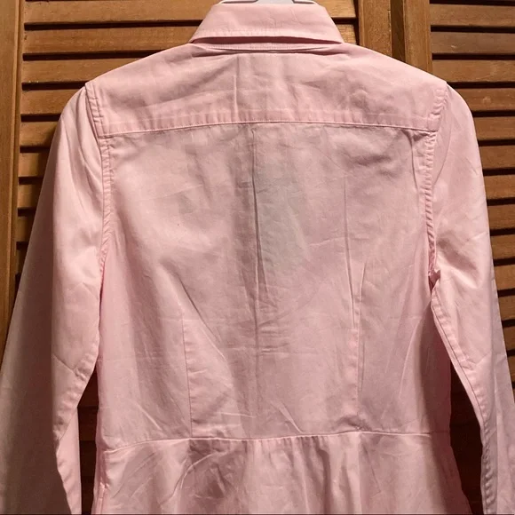 Ralph Lauren Pink Buttoned Collar Shirt Dress - Picture 10 of 13